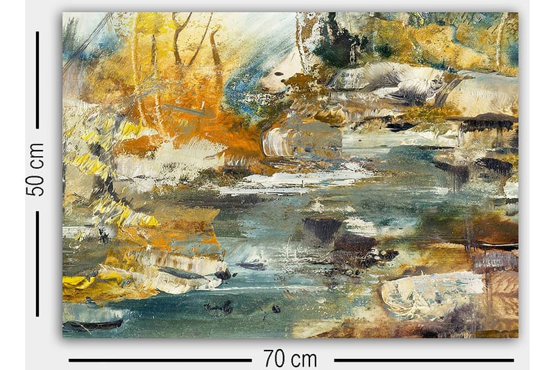 Decorative Canvas Painting 50x70 - Innredning - Bilder & kunst - Lerretsbilder