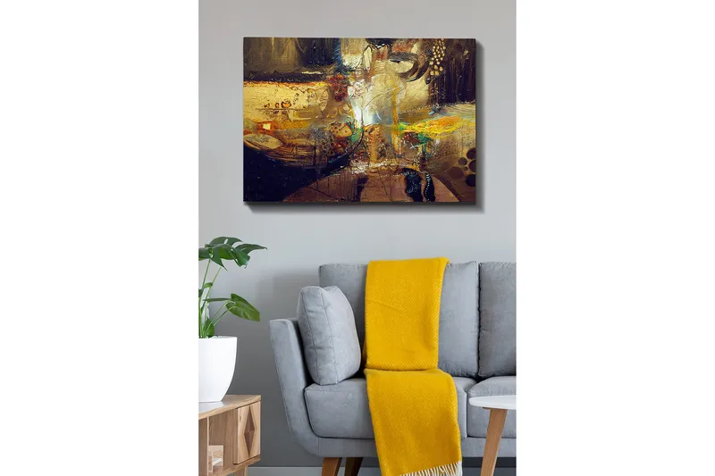 Decorative Canvas Painting 70x100 - Innredning - Bilder & kunst - Lerretsbilder