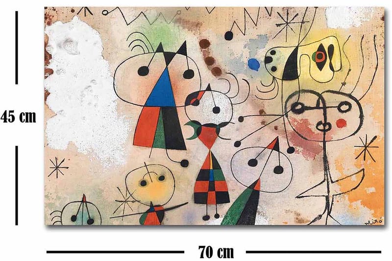 Decorative Canvas Painting 45x70 - Innredning - Bilder & kunst - Lerretsbilder