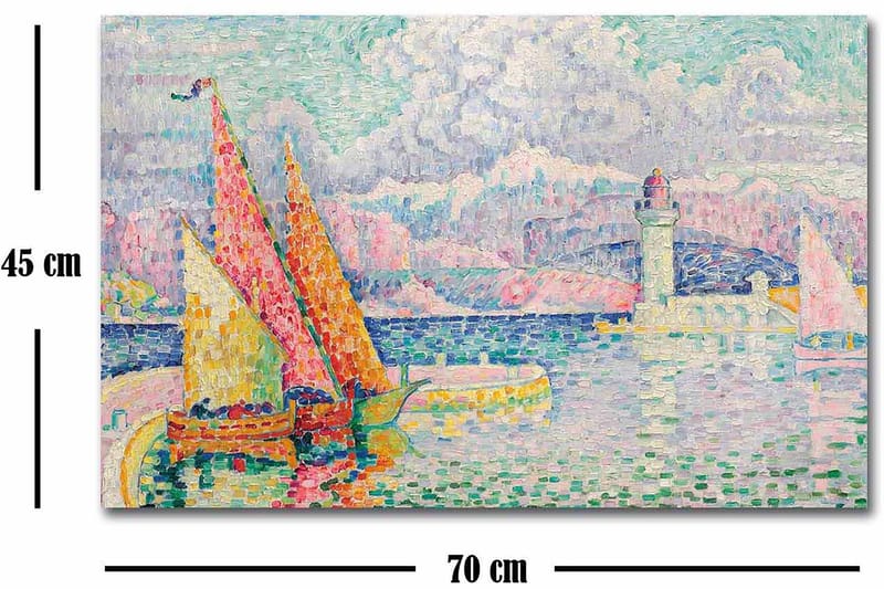 Decorative Canvas Painting 45x70 - Innredning - Bilder & kunst - Lerretsbilder