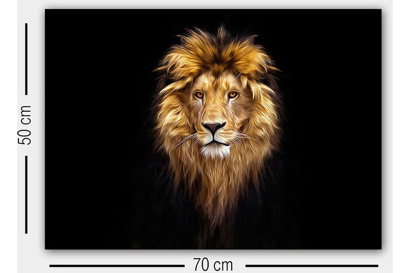 Decorative Canvas Painting 50x70 - Innredning - Bilder & kunst - Lerretsbilder