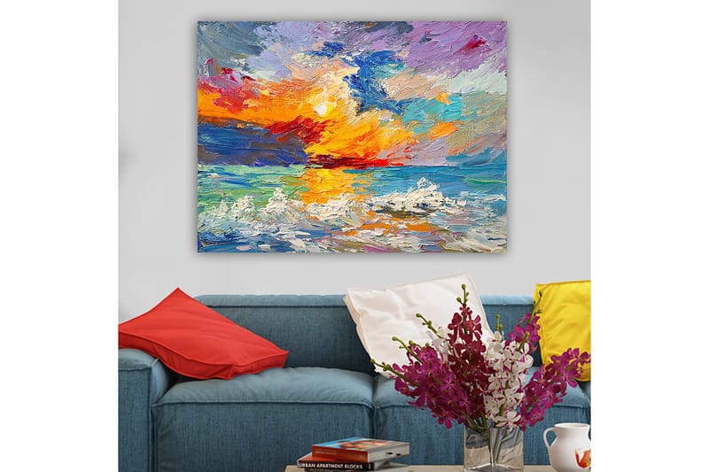 Decorative Canvas Painting 70x100 - Innredning - Bilder & kunst - Lerretsbilder