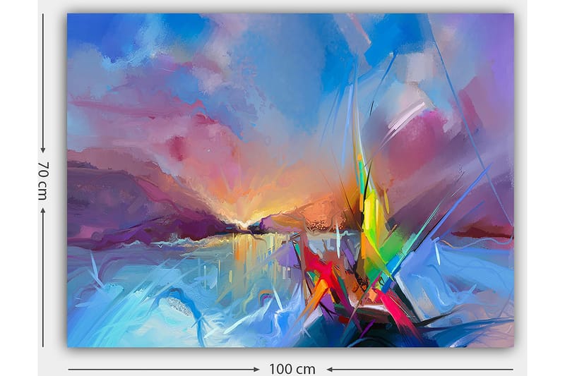 Decorative Canvas Painting 70x100 - Innredning - Bilder & kunst - Lerretsbilder
