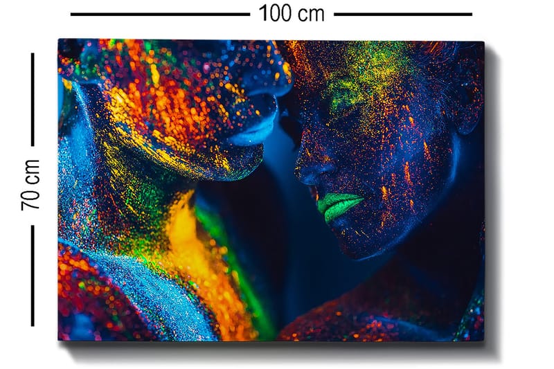 Decorative Canvas Painting 70x100 - Innredning - Bilder & kunst - Lerretsbilder