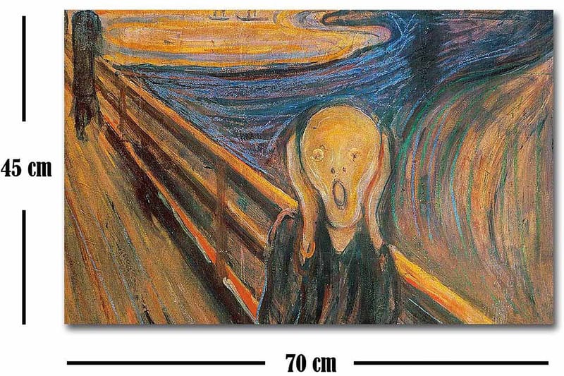 Decorative Canvas Painting 45x70 - Innredning - Bilder & kunst - Lerretsbilder