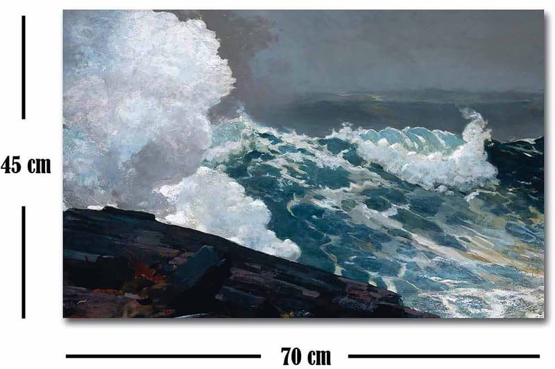 Decorative Canvas Painting 45x70 - Innredning - Bilder & kunst - Lerretsbilder