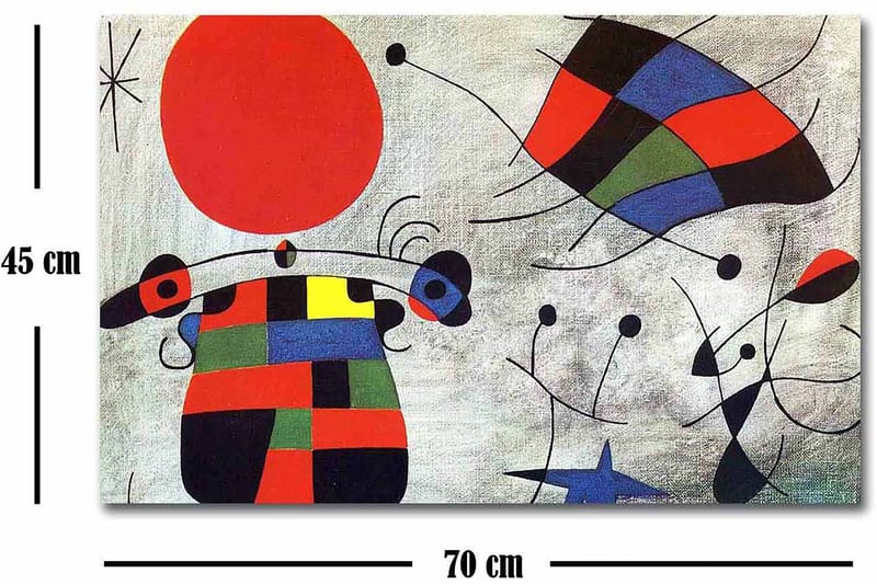 Decorative Canvas Painting 45x70 - Innredning - Bilder & kunst - Lerretsbilder