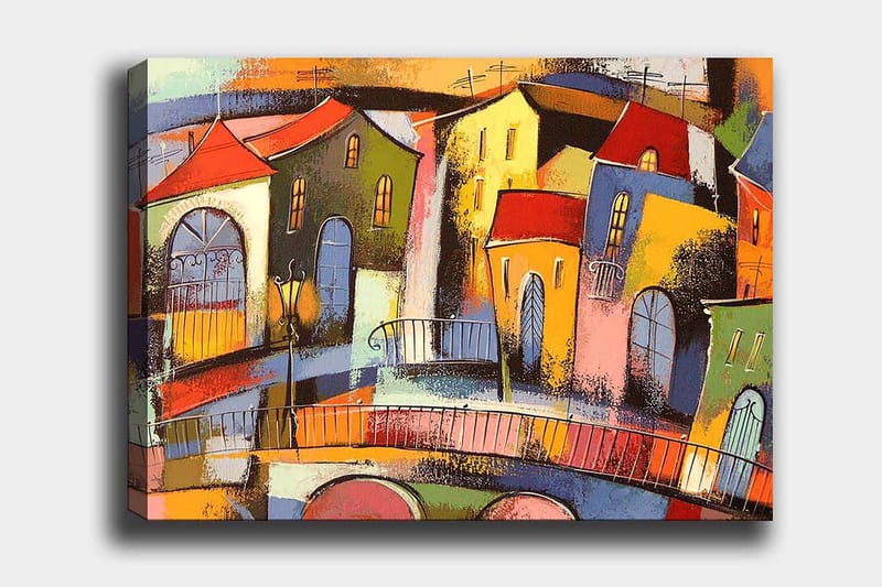 Decorative Canvas Painting 70x100 - Innredning - Bilder & kunst - Lerretsbilder