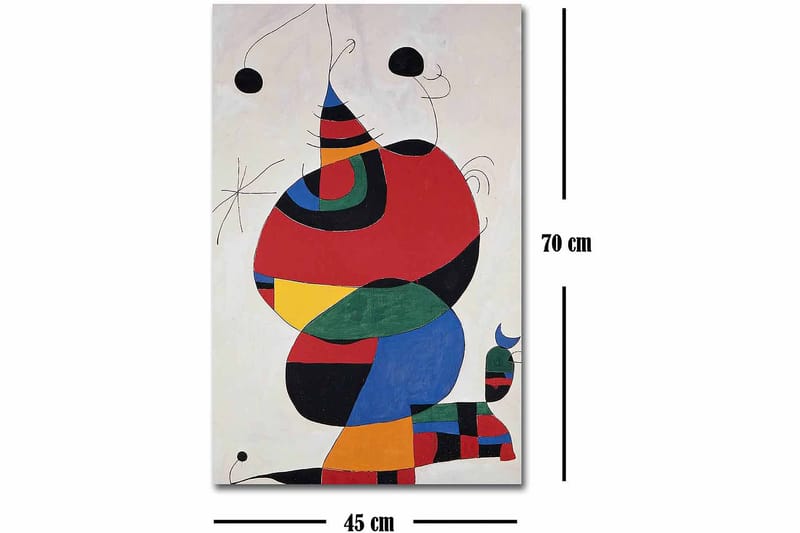 Decorative Canvas Painting 45x70 - Innredning - Bilder & kunst - Lerretsbilder