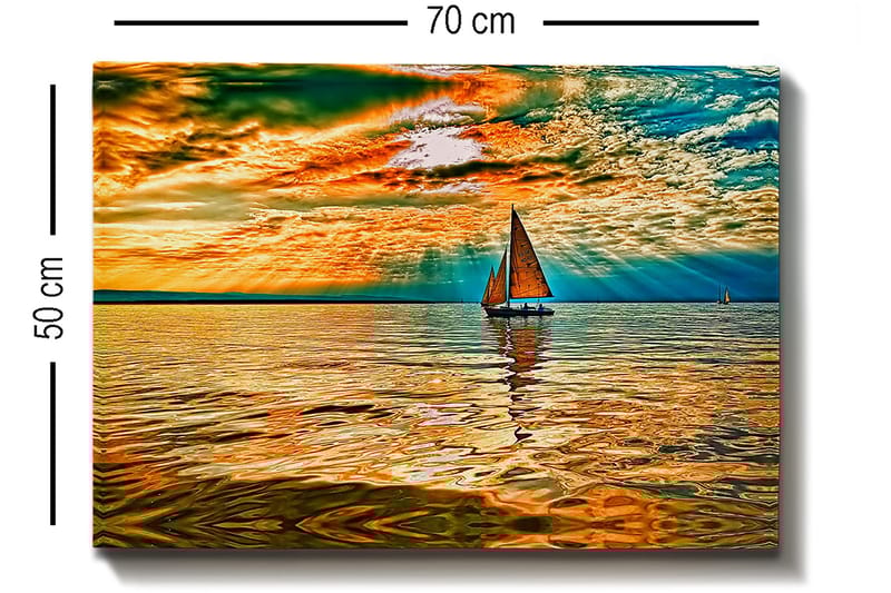 Decorative Canvas Painting 50x70 - Innredning - Bilder & kunst - Lerretsbilder