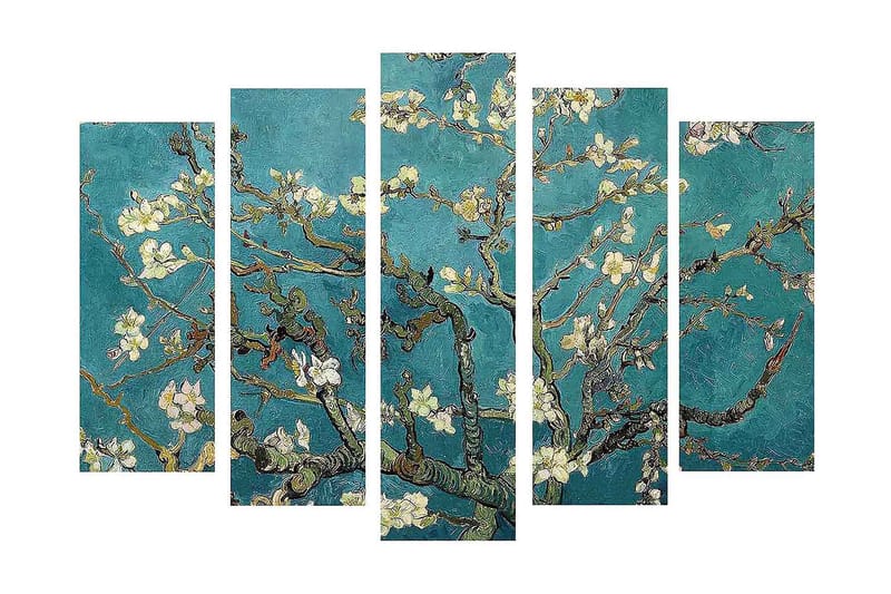 Decorative Canvas Painting (5 Pieces) 70x19, undefined