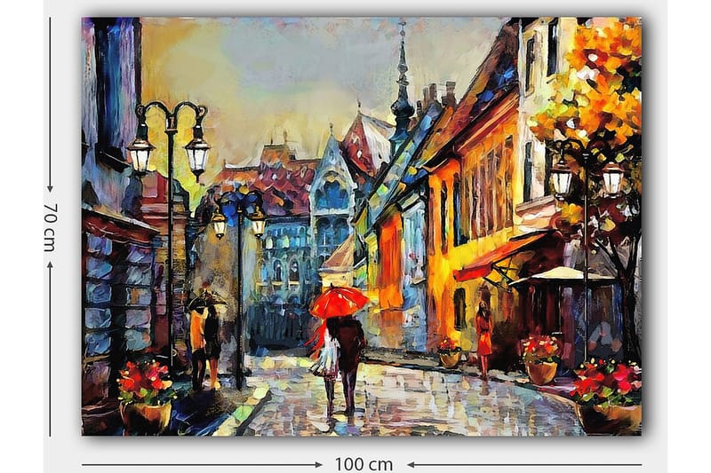 Decorative Canvas Painting 70x100 - Innredning - Bilder & kunst - Lerretsbilder