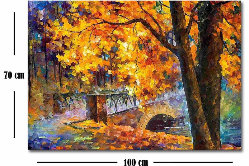 Decorative Canvas Painting 70x100 - Innredning - Bilder & kunst - Lerretsbilder