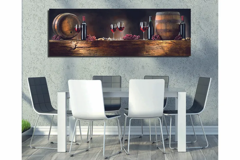 Decorative Canvas Painting 30x80 - Innredning - Bilder & kunst - Lerretsbilder
