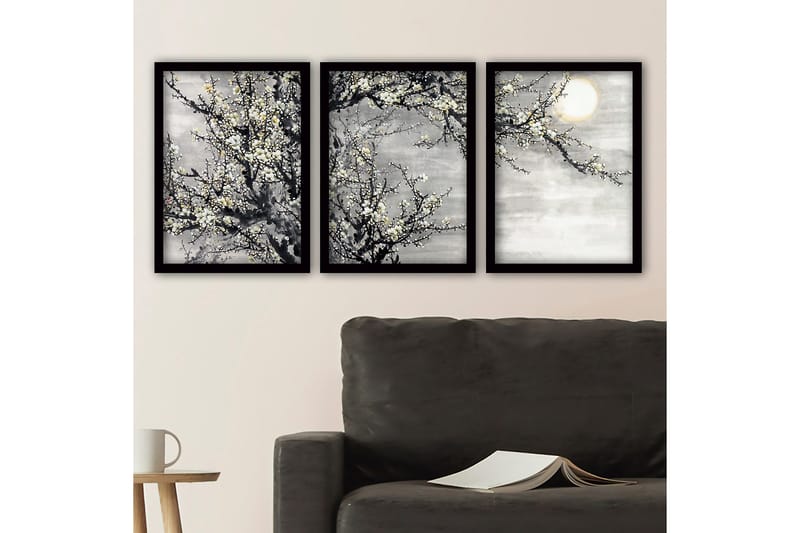 Decorative Framed Painting (3 Pieces) 35x45, undefined