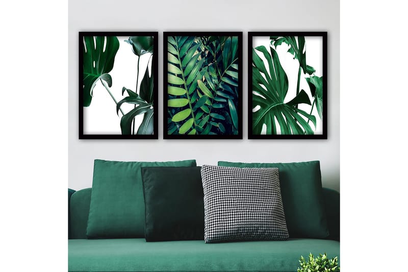 Decorative Framed Painting (3 Pieces) 35x45, undefined