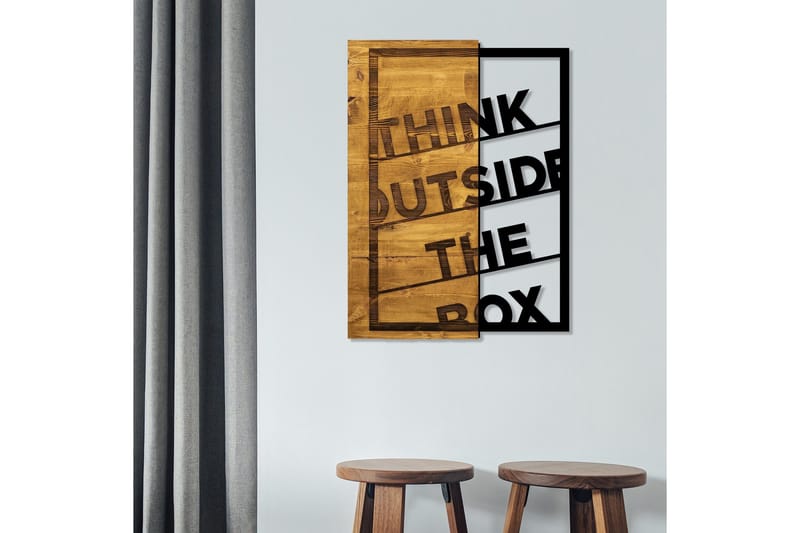 Dekorasjon Trebilder - Innredning - Bilder & kunst - Lerretsbilder