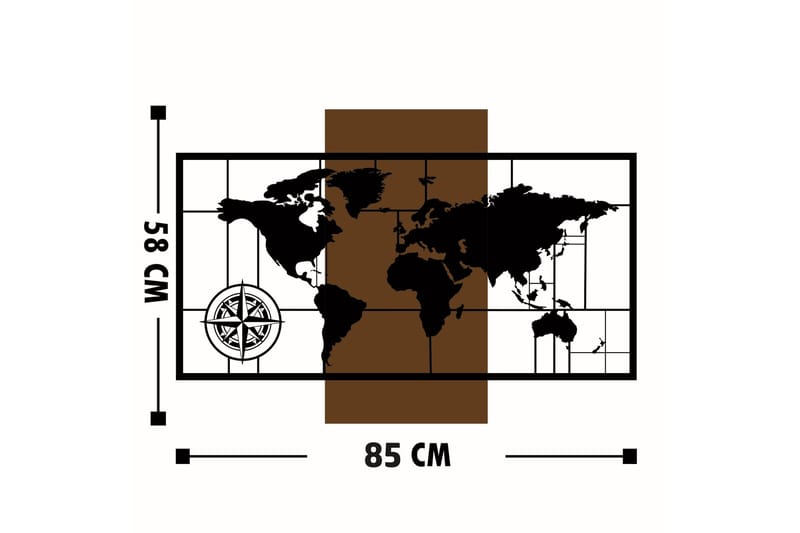 Dekorasjon Trebilder - Innredning - Bilder & kunst - Lerretsbilder