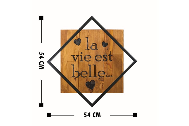 Dekorasjon Trebilder - Innredning - Bilder & kunst - Lerretsbilder