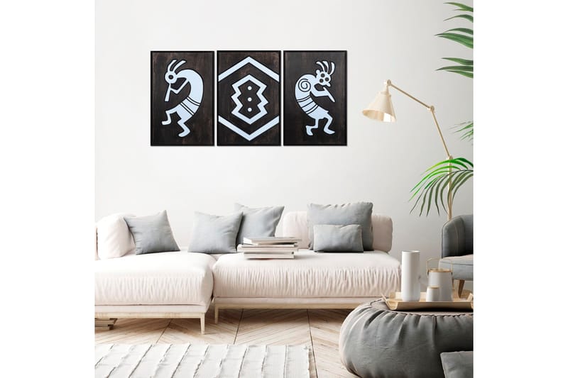 Dekorasjon Trebilder - Innredning - Bilder & kunst - Lerretsbilder