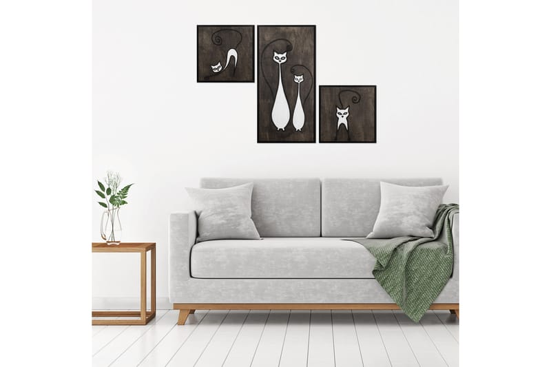Dekorasjon Trebilder - Innredning - Bilder & kunst - Lerretsbilder