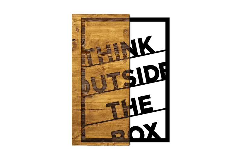 Dekorasjon Trebilder - Innredning - Bilder & kunst - Lerretsbilder