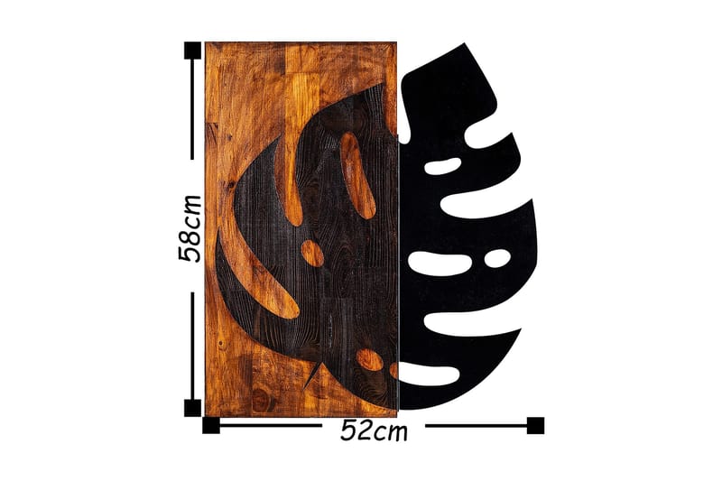 Dekorasjon Trebilder - Innredning - Bilder & kunst - Lerretsbilder