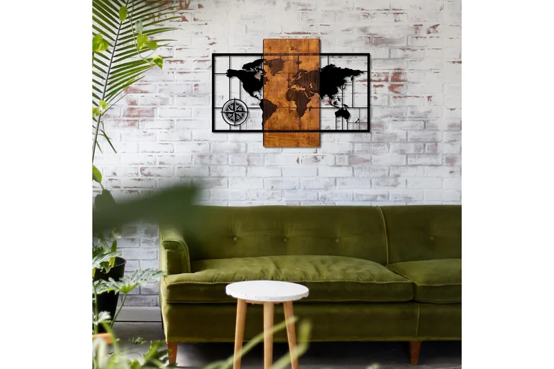 Dekorasjon Trebilder - Innredning - Bilder & kunst - Lerretsbilder