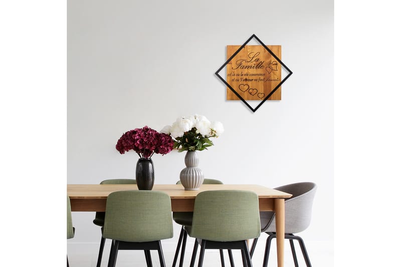 Dekorasjon Trebilder - Innredning - Bilder & kunst - Lerretsbilder