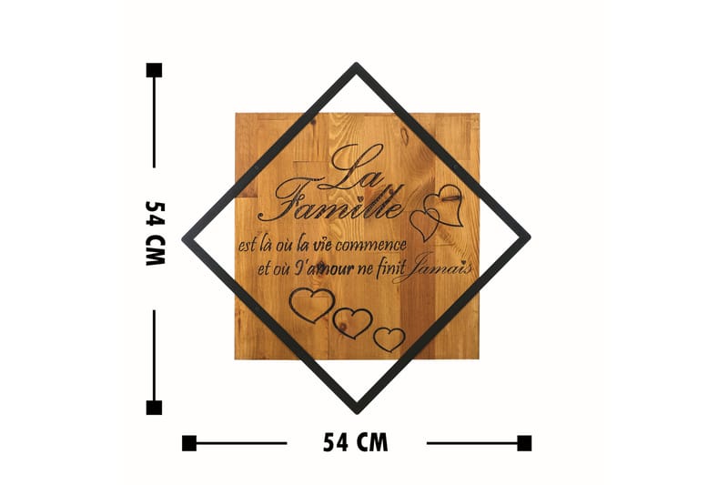 Dekorasjon Trebilder - Innredning - Bilder & kunst - Lerretsbilder