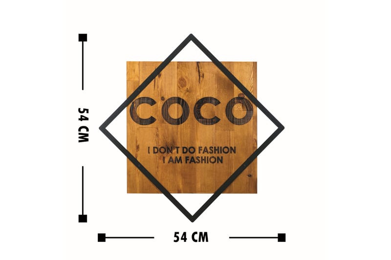 Dekorasjon Trebilder - Innredning - Bilder & kunst - Lerretsbilder