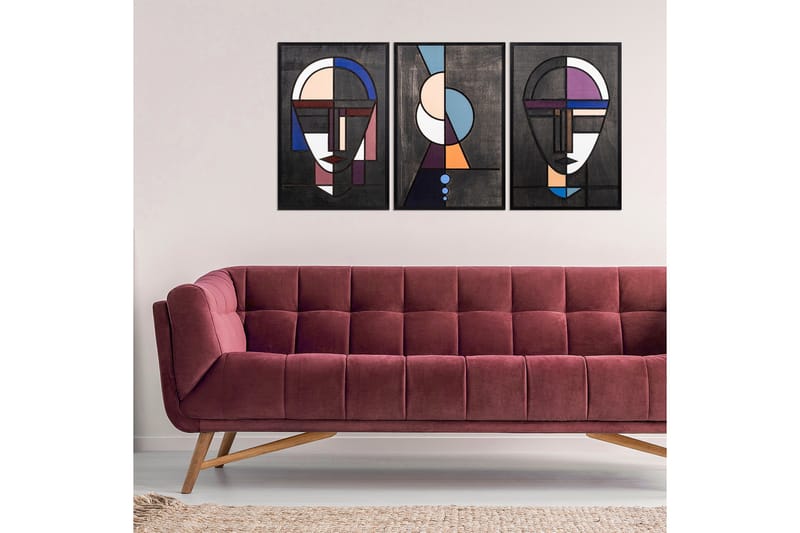 Dekorasjon Trebilder - Innredning - Bilder & kunst - Lerretsbilder