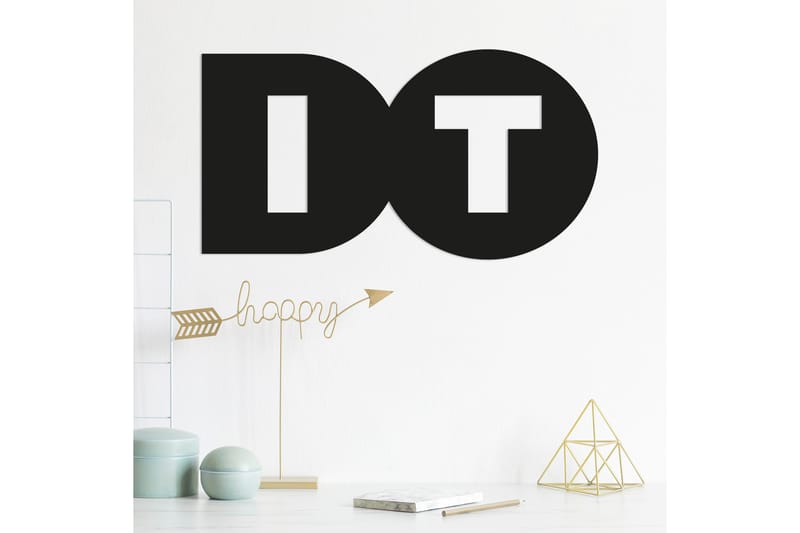 Dekorasjon Veggtekst - Innredning - Bilder & kunst - Lerretsbilder