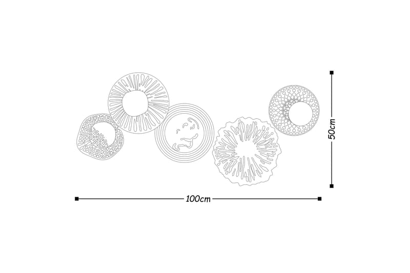 Dekorasjon Veggtekst - Innredning - Bilder & kunst - Lerretsbilder