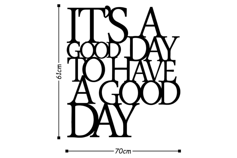 Dekorasjon Veggtekst - Innredning - Bilder & kunst - Lerretsbilder