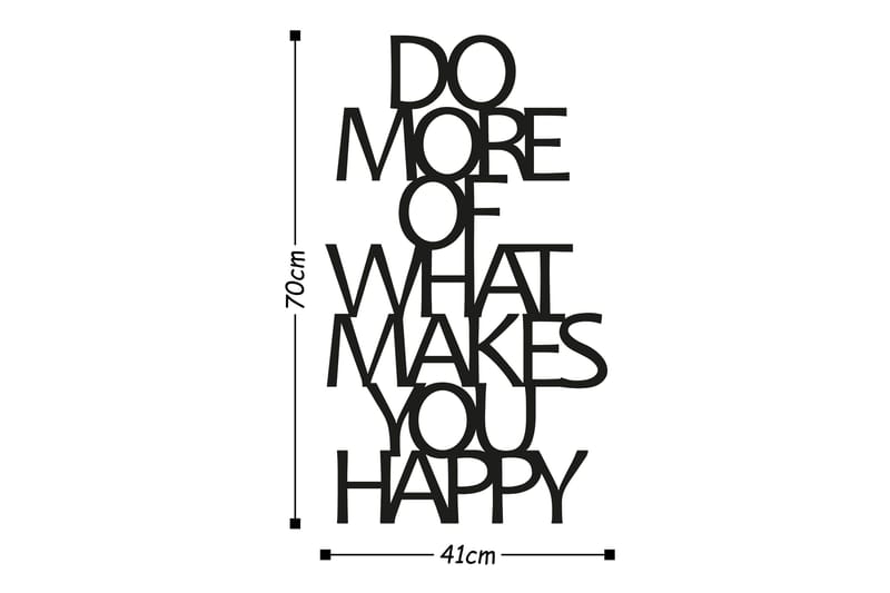 Dekorasjon Veggtekst - Innredning - Bilder & kunst - Lerretsbilder