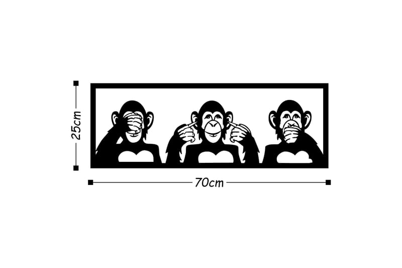 Dekorasjon Veggtekst - Innredning - Bilder & kunst - Lerretsbilder