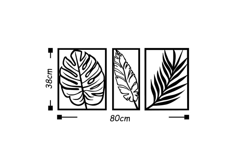 Dekorasjon Veggtekst - Innredning - Bilder & kunst - Lerretsbilder