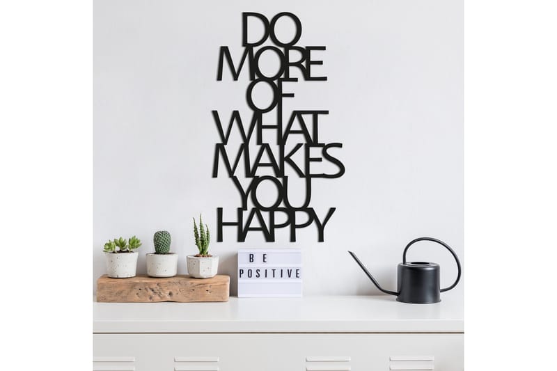 Dekorasjon Veggtekst - Innredning - Bilder & kunst - Lerretsbilder