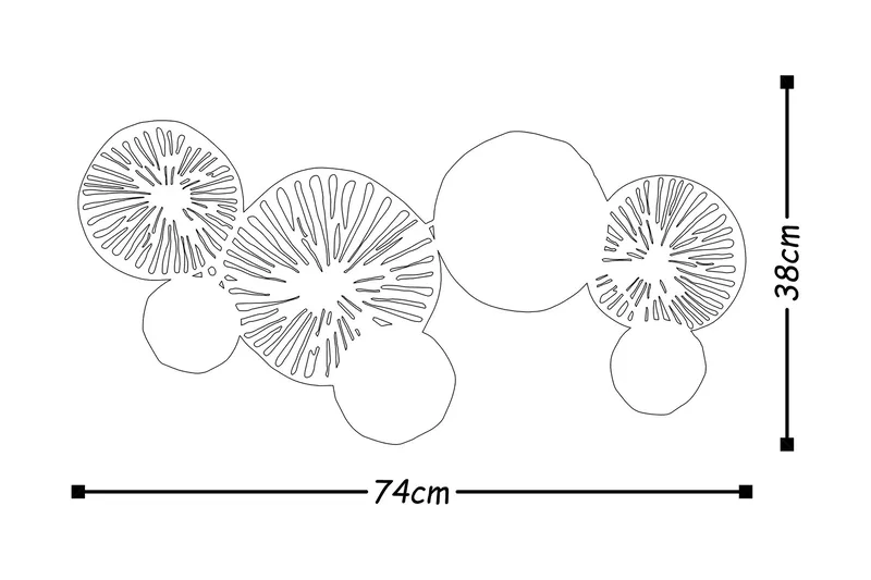 Dekorasjon Veggtekst - Innredning - Bilder & kunst - Lerretsbilder