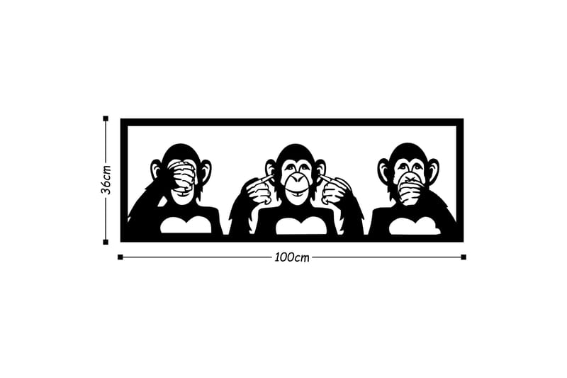 Dekorasjon Veggtekst - Innredning - Bilder & kunst - Lerretsbilder