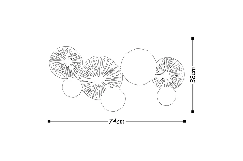 Dekorasjon Veggtekst - Innredning - Bilder & kunst - Lerretsbilder