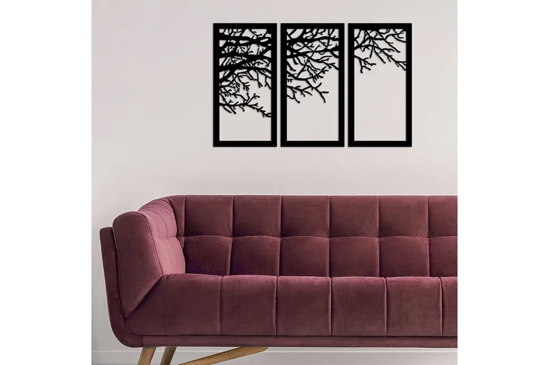 Dekorasjon Veggtekst - Innredning - Bilder & kunst - Lerretsbilder