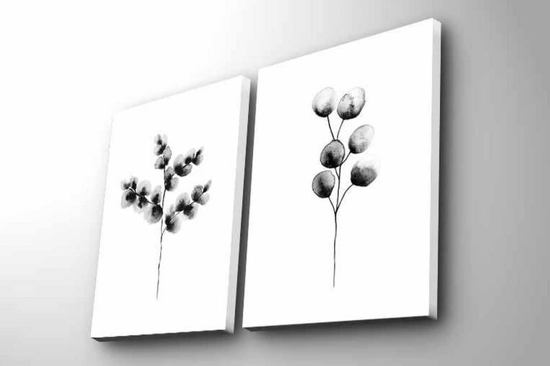 Dekorativ Canvasbilde 2 Deler - Flerfarget - Innredning - Bilder & kunst - Lerretsbilder