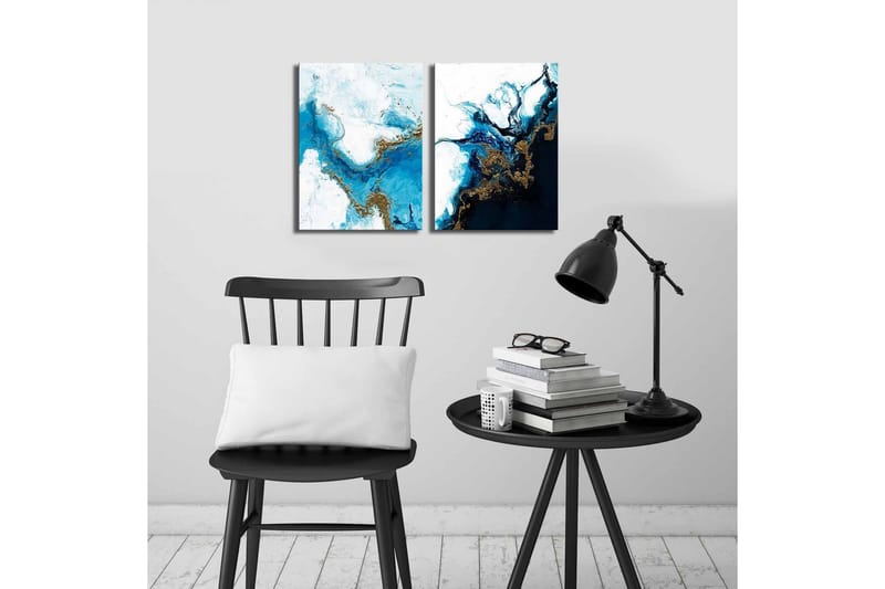 Dekorativ Canvasbilde 2 Deler - Flerfarget - Innredning - Bilder & kunst - Lerretsbilder