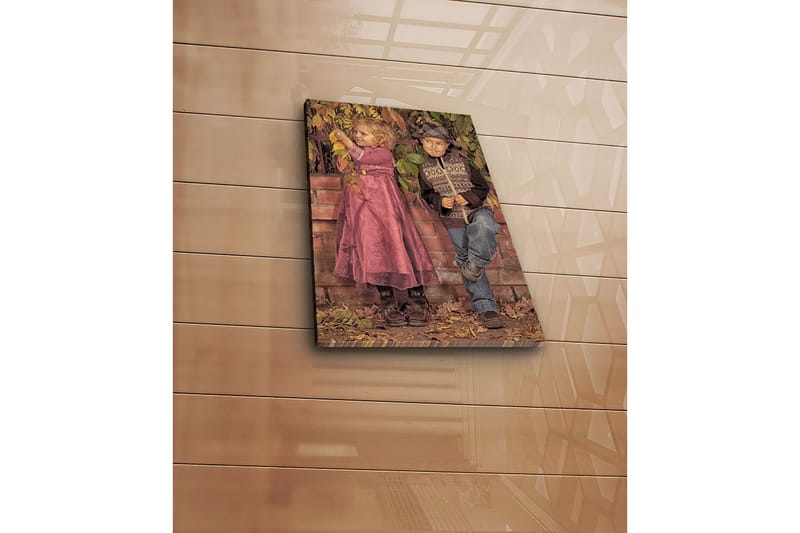 Dekorativ Canvasbilde 28x38 cm - Flerfarget - Innredning - Bilder & kunst - Lerretsbilder
