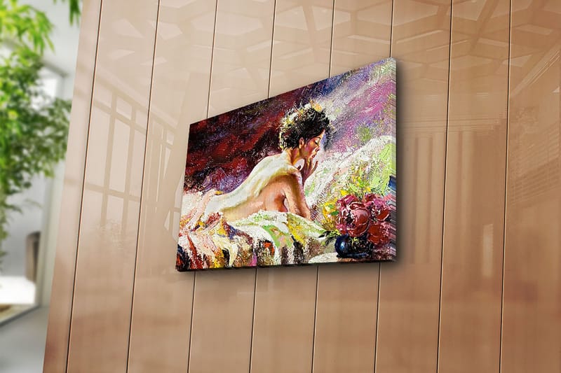 Dekorativ Canvasbilde 28x38 cm - Flerfarget - Innredning - Bilder & kunst - Lerretsbilder