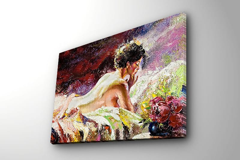 Dekorativ Canvasbilde 28x38 cm - Flerfarget - Innredning - Bilder & kunst - Lerretsbilder