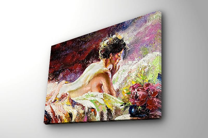 Dekorativ Canvasbilde 28x38 cm - Flerfarget - Lerretsbilder