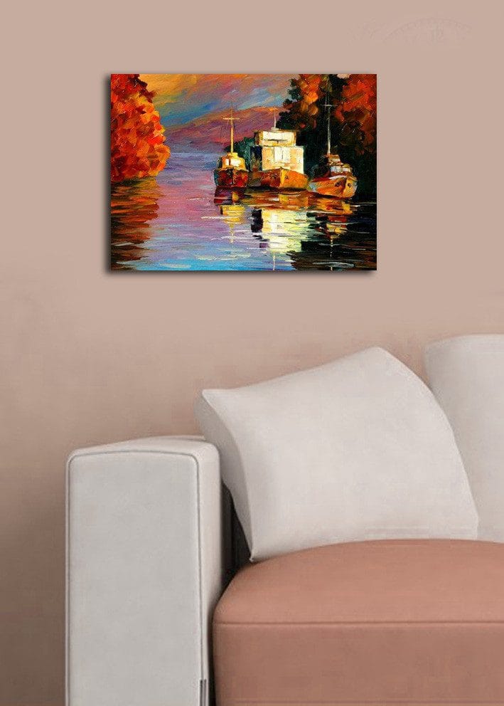 Dekorativ Canvasbilde 28x38 cm - Flerfarget - Innredning - Bilder & kunst - Lerretsbilder